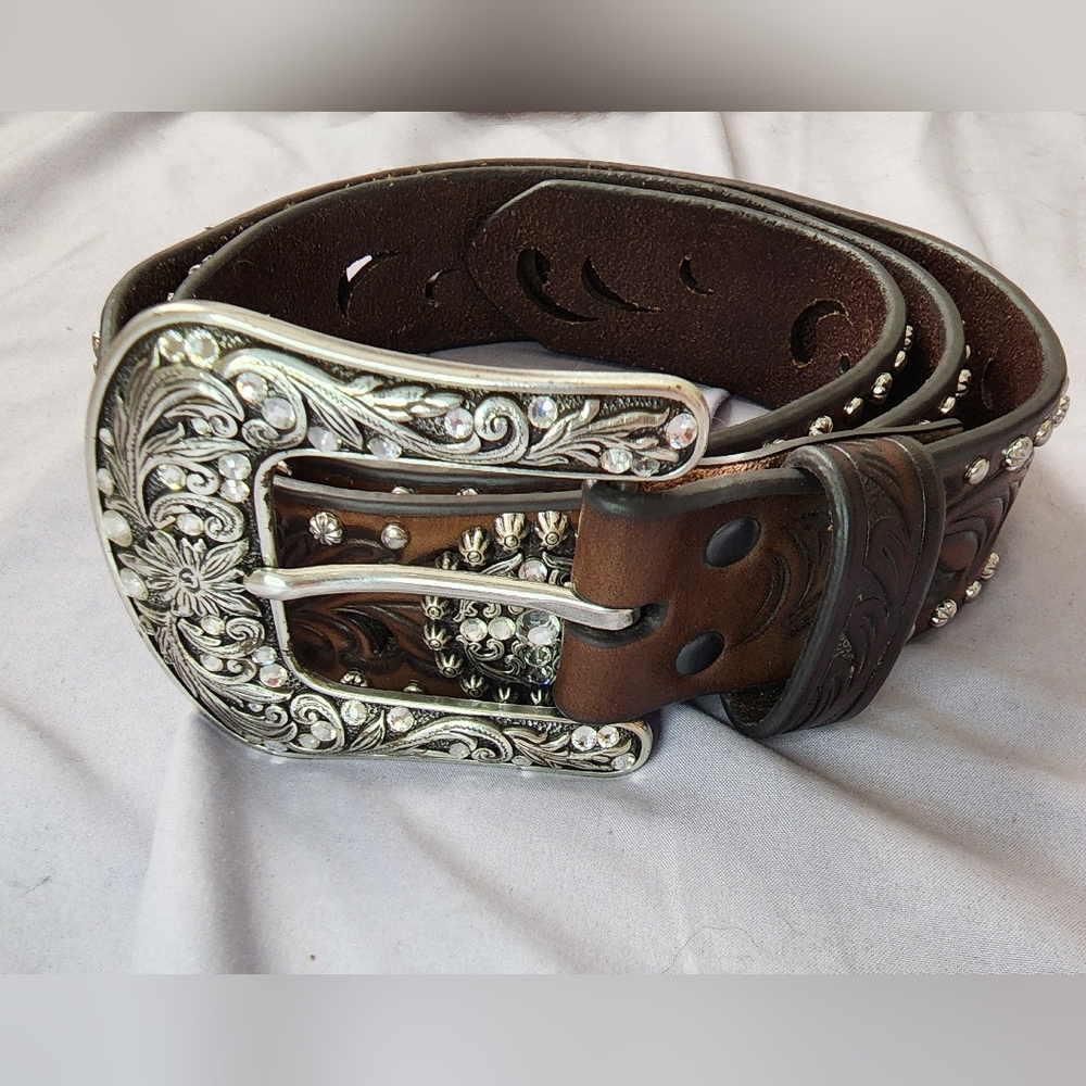 Ariat Brown Leather Belt